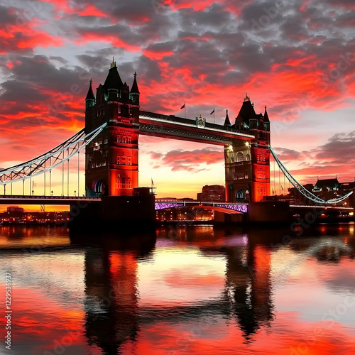 Tower Bridge stands majesti...