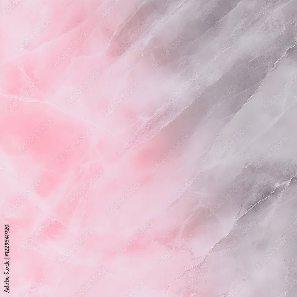 Fototapeta premium Abstract Pink and Gray Marble Texture Background Creates a Smooth and Elegant Design.