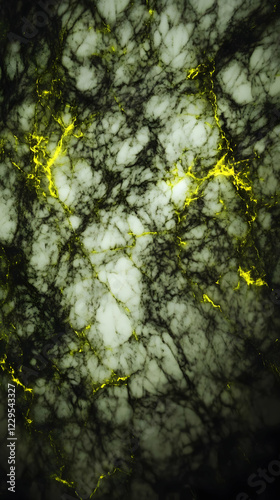 Dark Green Marble Texture w...