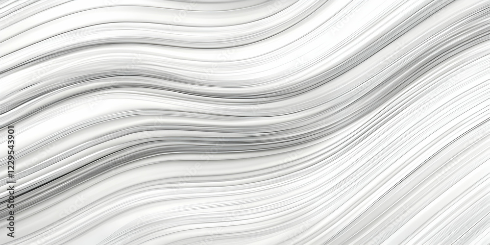 Abstract white and gray wavy background flows smoothly and elegantly. Abstract white and gray wavy background flows smoothly and elegantly.