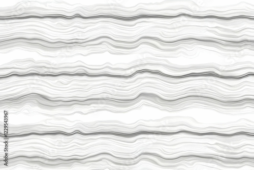 Abstract White and Gray Wav...