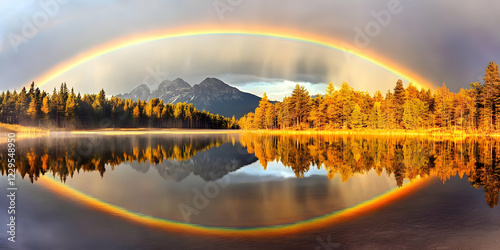 Double Rainbow Arches Over ...