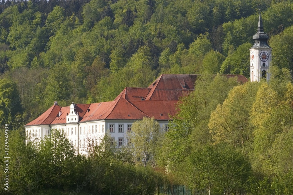 Obraz premium Monastery Schäftlarn - Bavaria