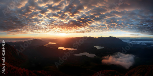 Sunrise illuminates majesti...