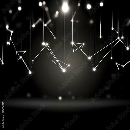 Abstract 3D Render of Inter...