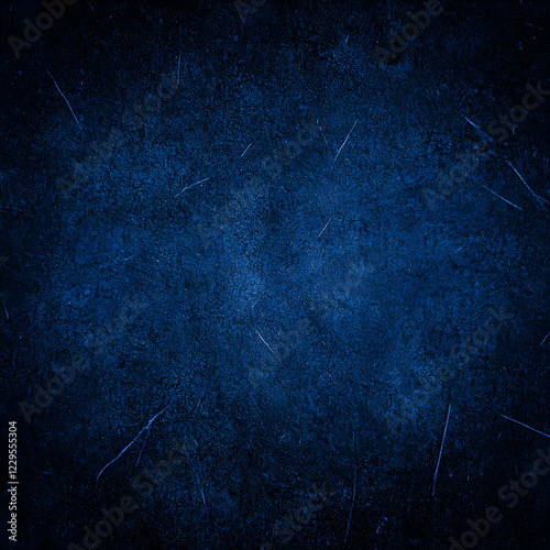 Dark Blue Grunge Textured B...