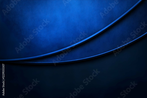 Abstract Blue Background wi...