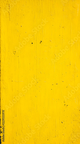Vivid Yellow Painted Wall S...