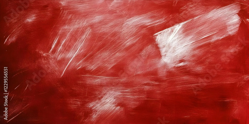 Red Abstract Background wit...