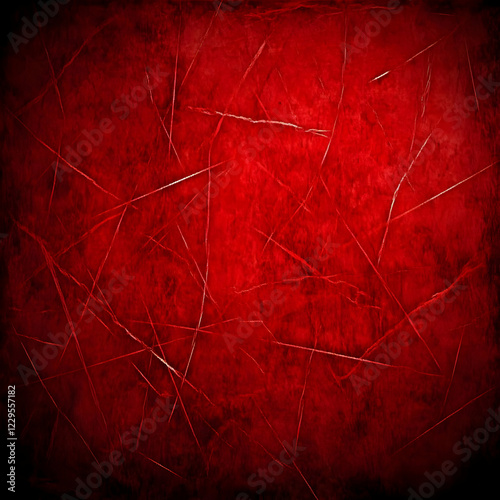 Red Abstract Background Cre...