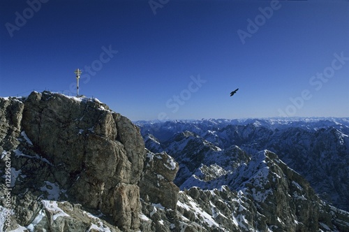 Zugspitze highest mountain in Germany - Bavaria photo