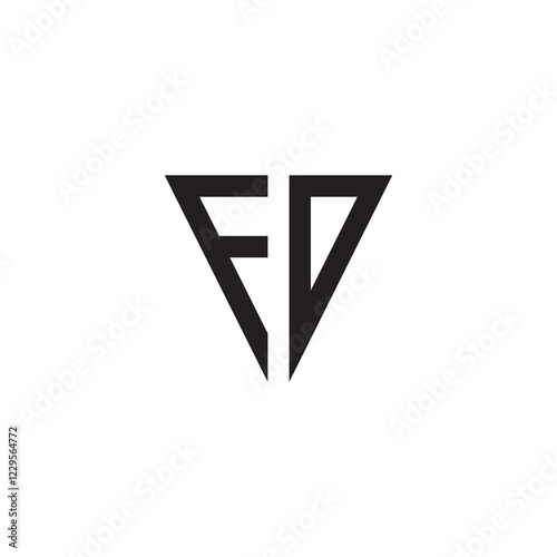 Free Download Triangle initial design logo concept and simple - GFXLoad