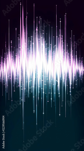 Abstract Soundwave Visualiz...