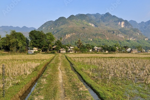 Mai Chau, a village where ethnic minorities live, Vietnam, Southeast Asia, Asia photo