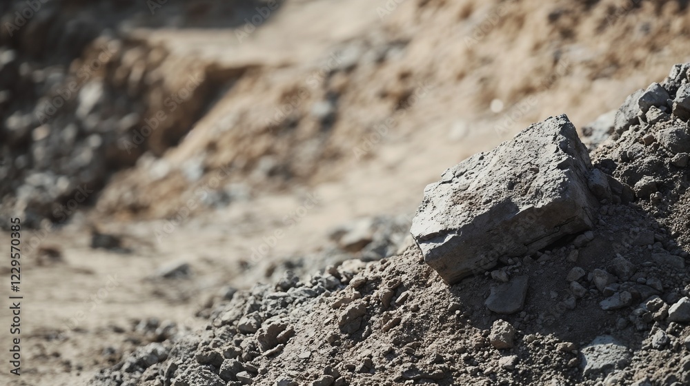Raw coal piece in mining environment. Perfect for energy resources, mining industry, and raw materials concepts. Raw coal piece in mining environment. Perfect for energy resources, mining industry, and raw materials concepts.