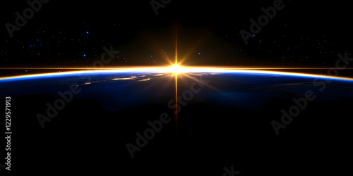 Sunrise Illuminates Earth's...