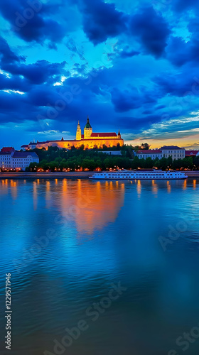 Majestic Castle Illuminates...