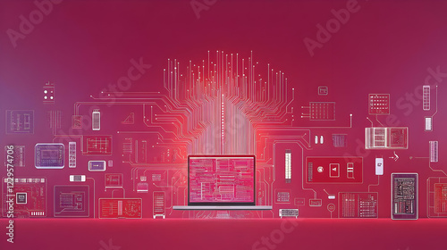 Laptop Displays Code Connec...
