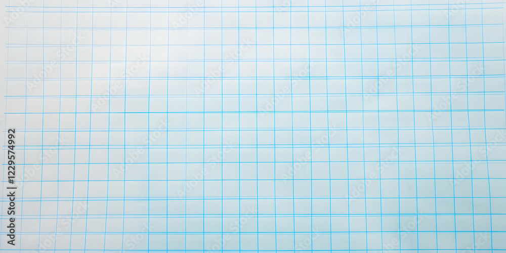 Close-up Photo of Blue Grid Paper Creates a Regular Pattern for Notes and Drawings Close-up Photo of Blue Grid Paper Creates a Regular Pattern for Notes and Drawings
