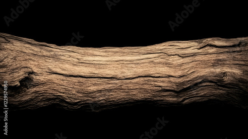 Weathered Driftwood Log Exh...
