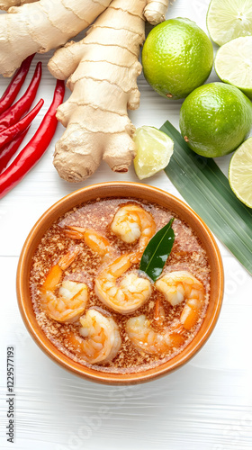 Steamed Prawns with Fish Sa...