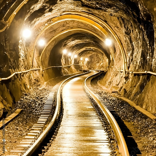 Underground Railway Tracks ...