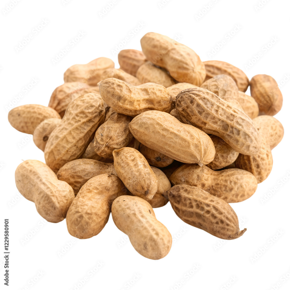 Heap of peanut isolated on transparent background Heap of peanut isolated on transparent background