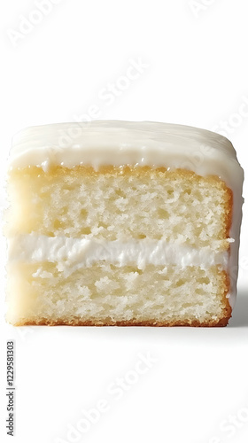 Close-up of a Slice of Cake...