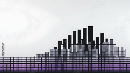Abstract Cityscape Illustra...