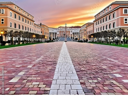 Brick Pathway Leads to Gran...