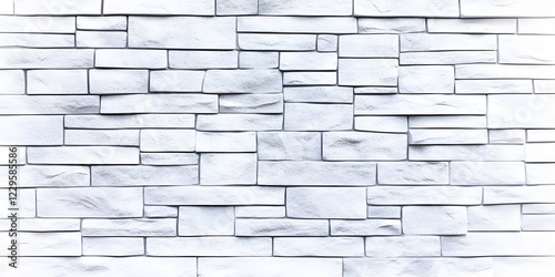 White Stone Wall Texture Cr...