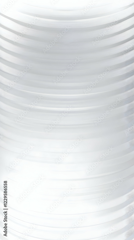 Obraz premium Abstract White Wavy Lines Background Creates a Smooth and Elegant Visual with Soft Curves and Subtle Shadows.