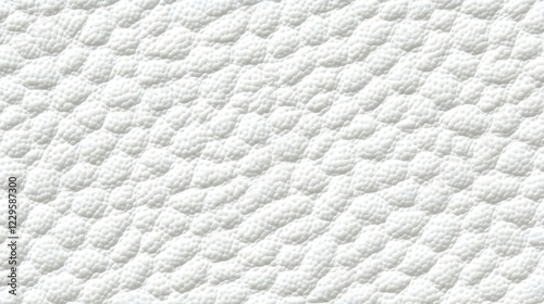 White Leather Texture Backg...