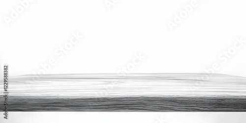 Empty White and Gray Wooden...