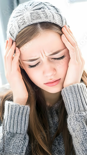 Young Woman Experiences a H...