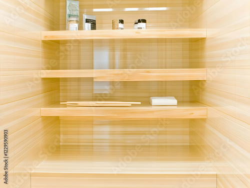 Modern Sauna Room Features ...