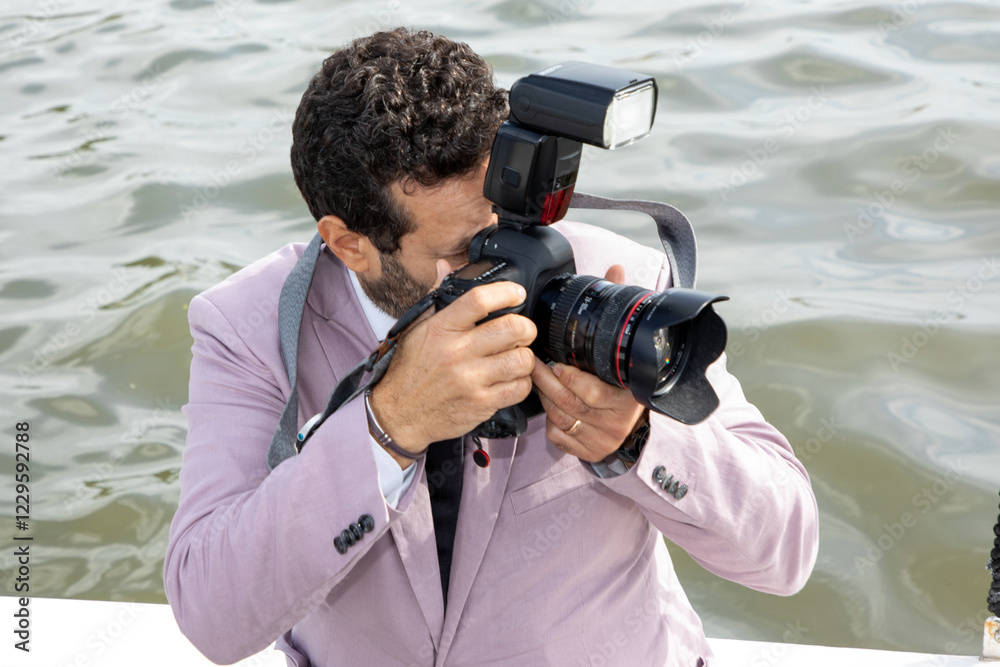 Obraz premium FOTOGRAFO ELEGANTE