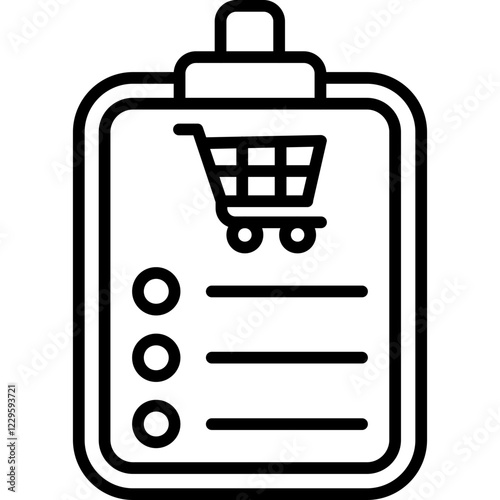 Shopping list Icon