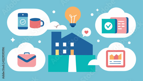 Visualization Board A vision board with inspirational quotes goals and pictures of dreams like a house or vacation to reinforce motivation while using the debt repayment