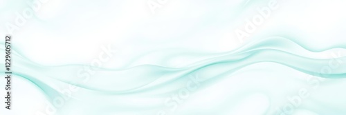 Soothing shades of pale blue and mint green blend seamlessly with a subtle wavy pattern, pastel colors, pale blue, layered look