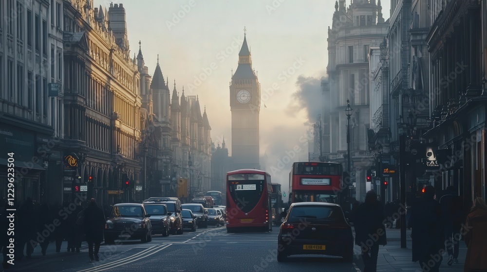 Fototapeta premium vehicle exhaust contribute to PM 2.5 pollution in cities