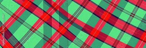 Abstract Colorful Tartan Design Backgrounds