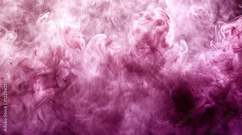 Fototapeta premium Abstract Purple Smoke Swirls: A Dreamy Haze