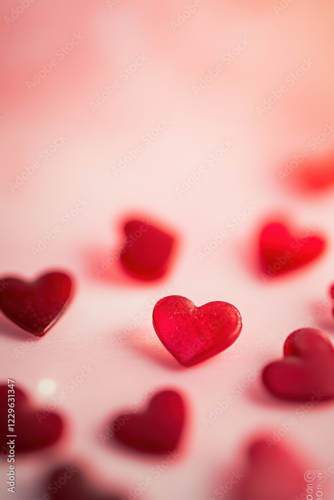 Hearts scattered on soft background, symbolizing love and romance, perfect for Valentine’s Day, wedding decor, or emotional marketing campaigns and gift ideas. Hearts scattered on soft background, symbolizing love and romance, perfect for Valentine’s Day, wedding decor, or emotional marketing campaigns and gift ideas.