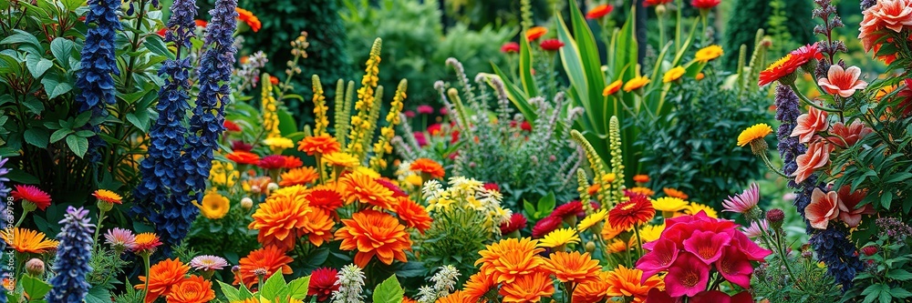 Enchanting Garden Illustration - Playful Creatures & Patterns Enchanting Garden Illustration - Playful Creatures & Patterns