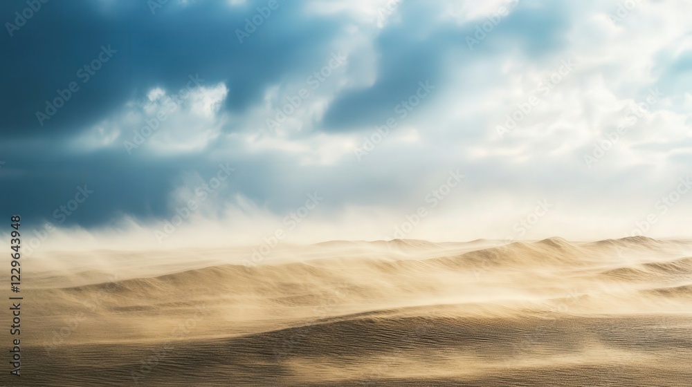 Naklejka premium sea salt and other natural sources play in PM 2.5 dust levels