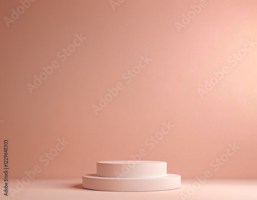 3d background podium