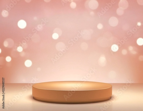 3d background podium