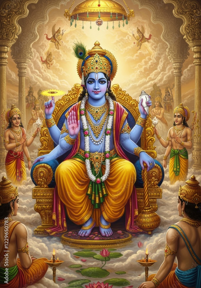 Fototapeta premium Lord Vishnu