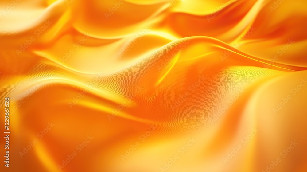 Obraz premium Abstract Golden Silk Fabric